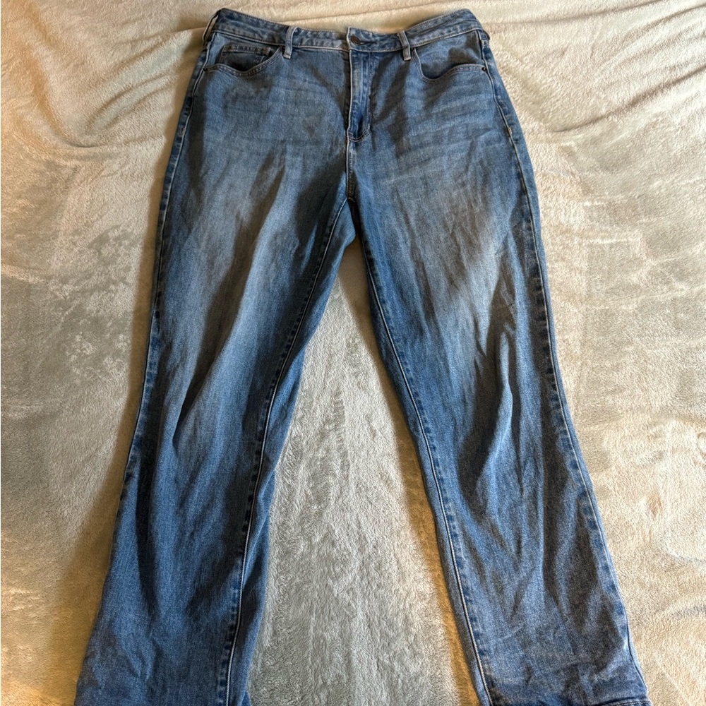 Classic Blue Women's Mom Jeans